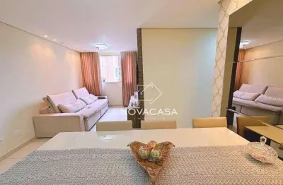 Apartamento com 3 dormitórios à venda, 80 m² por r$ 485.000,00 - planalto - belo horizonte/mg