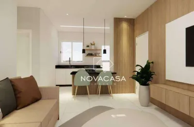 Apartamento com 2 dormitórios à venda, 58 m² por R$ 465.000,00 - Santa Branca - Belo Horizonte/MG