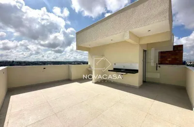 Cobertura com 2 dormitórios à venda, 90 m² por r$ 395.000,00 - são joão batista (venda nova) - belo horizonte/mg