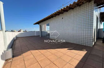 Cobertura com 3 dormitórios à venda, 194 m² por r$ 750.000,00 - heliopolis - belo horizonte/mg