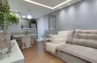 Apartamento com 2 dormitórios à venda, 51 m² por r$ 280.000 - jacqueline - belo horizonte/mg
