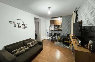 Apartamento com 2 dormitórios à venda, 45 m² por r$ 235.000 - frei leopoldo - belo horizonte/mg