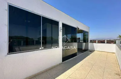 Cobertura com 3 dormitórios à venda, 105 m² por r$ 425.000,00 - santa mônica - belo horizonte/mg