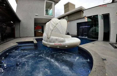 Casa com 3 dormitórios à venda, 214 m² por r$ 2.250.000,00 - jardim atlântico - belo horizonte/mg