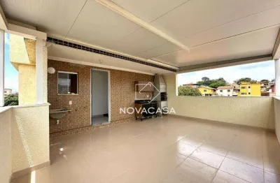 Cobertura com 2 dormitórios à venda, 100 m² por r$ 359.000,00 - jardim leblon - belo horizonte/mg