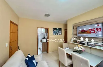 Apartamento com 3 dormitórios à venda, 56 m² por r$ 290.000,00 - planalto - belo horizonte/mg