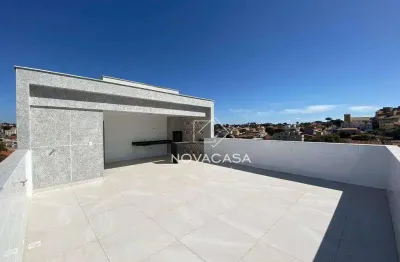 Cobertura com 3 dormitórios à venda, 163 m² por r$ 1.200.000,00 - santa mônica - belo horizonte/mg