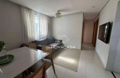 Apartamento com 3 dormitórios à venda, 79 m² por r$ 485.000,00 - planalto - belo horizonte/mg