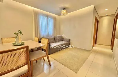 Apartamento com 3 dormitórios à venda, 69 m² por r$ 485.000,00 - planalto - belo horizonte/mg