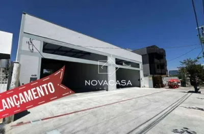 Galpão para alugar, 639 m² por r$ 25.000,00/mês - planalto - belo horizonte/mg