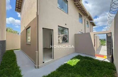 Casa com 2 dormitórios à venda, 95 m² por r$ 345.000,00 - liberdade - santa luzia/mg