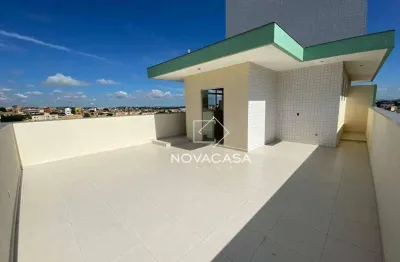 Cobertura com 3 dormitórios à venda, 137 m² por r$ 750.000,00 - heliópolis - belo horizonte/mg