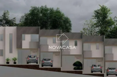 Casa com 3 dormitórios à venda, 87 m² por r$ 980.000,00 - planalto - belo horizonte/mg