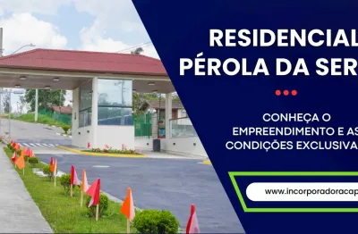 Lotes em condomínio próximo ao centro de ribeirão pires, pagamento financiado direto com a incorporadora