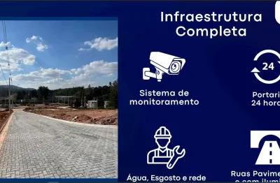 Oportunidade! lotes a venda em condomínio, pagamento  financiado direto com a incorporadora