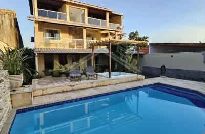 Casa para venda em maricá, jardim atlântico leste (itaipuaçu), 4 dormitórios, 1 suíte, 3 banheiros, 4 vagas