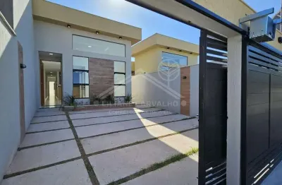 Casa para venda em maricá, jardim atlântico central (itaipuaçu), 3 dormitórios, 1 suíte, 2 banheiros, 2 vagas