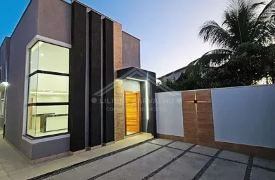 Casa para venda em maricá, jardim atlântico central (itaipuaçu), 3 dormitórios, 3 suítes, 4 banheiros, 1 vaga