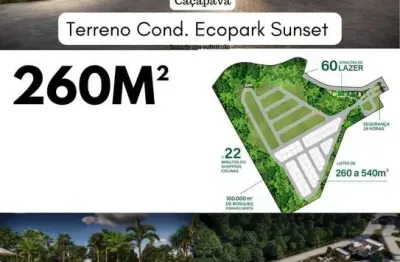 Terreno à venda na Rodovia João Amaral Gurgel, 5890, Condomínio Residencial Ecopark Bourbon, Caçapava