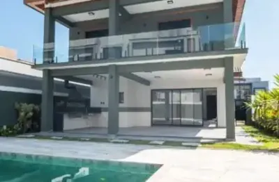 Casa de alto padrão no condomínio costa nova - caraguatatuba