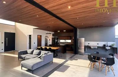 Sobrado condomínio reserva rudá – arquitetura sofisticada e alto padrão