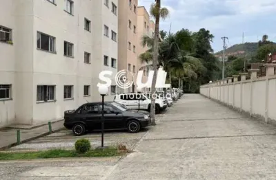 Apartamento para venda em teresópolis, pimenteiras, 2 dormitórios, 1 banheiro, 1 vaga