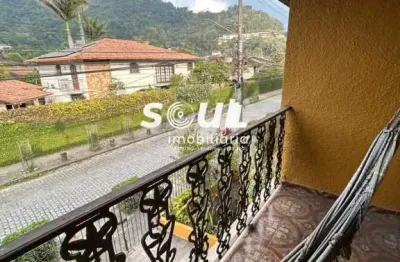 Casa para locação em teresópolis, carlos guinle, 2 dormitórios, 2 banheiros, 1 vaga