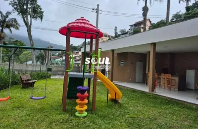 Apartamento garden para venda em teresópolis, pimenteiras, 2 dormitórios, 1 banheiro, 1 vaga