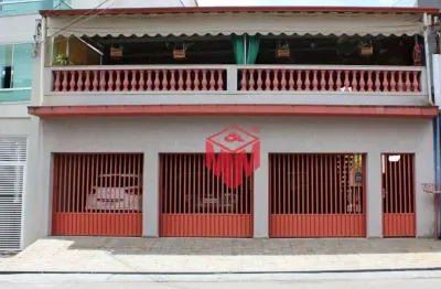 Sobrado com 3 dormitórios à venda, 295 m² por r$ 805.000,00 - vila homero thon - santo andré/sp