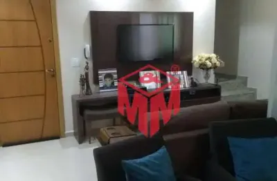 Cobertura com 3 dormitórios à venda, 140 m² por r$ 800.000,00 - paraíso - santo andré/sp