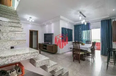 Cobertura à venda, 218 m² por r$ 1.490.000,00 - centro - são bernardo do campo/sp