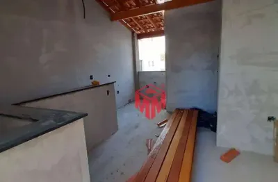 Cobertura com 2 dormitórios à venda, 92 m² por r$ 590.000,00 - vila bastos - santo andré/sp