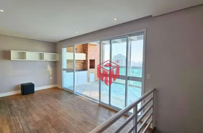 Cobertura com 4 dormitórios à venda, 208 m² por r$ 1.700.000,00 - jardim do mar - são bernardo do campo/sp