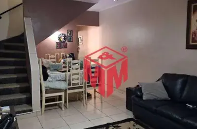 Sobrado à venda, 165 m² por r$ 565.000,00 - jardim do estádio - santo andré/sp