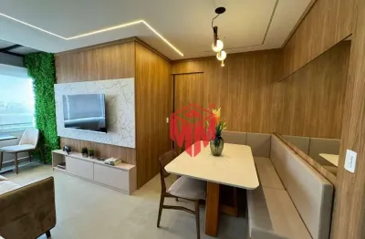 Apartamento mobiliado com 2 dormitórios à venda, 45 m² por r$ 589.000 - centro - diadema/sp