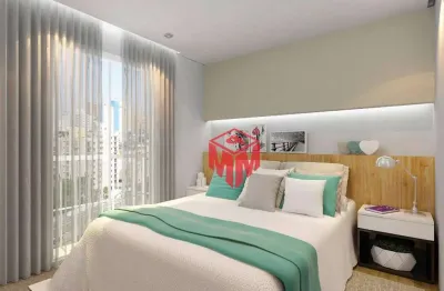 Apartamento à venda, 47 m² por r$ 309.000,00 - vila guarani - santo andré/sp