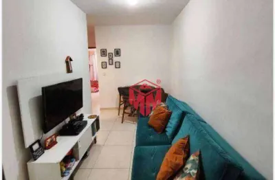 Apartamento com 2 dormitórios à venda, 42 m² por r$ 260.000 - jardim las vegas - santo andré/sp