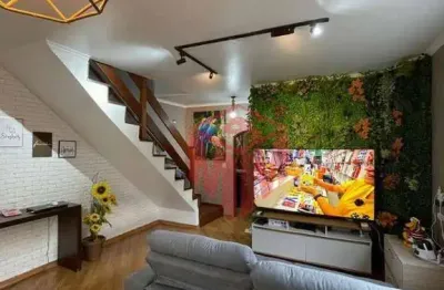 Sobrado com 4 dormitórios à venda, 215 m² por r$ 780.000 - jardim las vegas - santo andré/sp