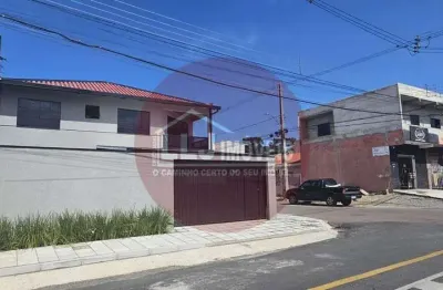 Sobrado 100 m2- s j pinhais- prox boticario,03 qtos,03 vagas, estuda prop. r  550 mil