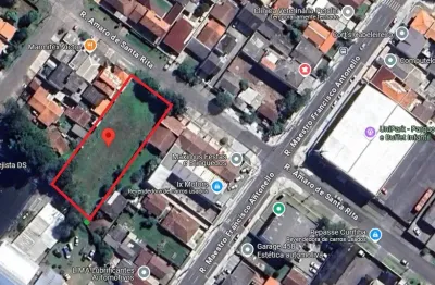 Terreno à venda na Rua Amaro de Santa Rita, 449, Fanny, Curitiba