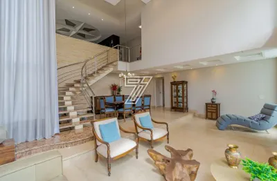 Casa em condomínio fechado com 4 quartos à venda na rua jaú, 294, alphaville graciosa, pinhais, 450 m2 por r$ 4.980.000