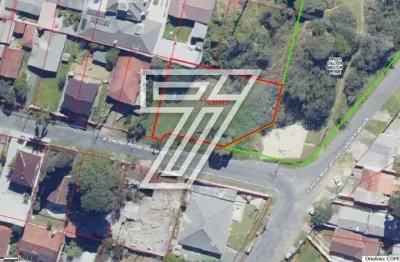 Terreno à venda na rua onofre pedro dos santos, 54, são joão, curitiba, 1150 m2 por r$ 600.000