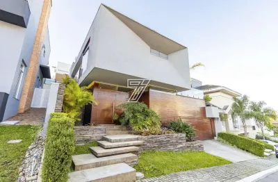Casa em condomínio fechado com 3 quartos à venda na rua hermenegildo luca, 101, santa felicidade, curitiba, 360 m2 por r$ 3.499.000