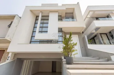Casa em condomínio fechado com 4 quartos à venda na rua luiz kula, 101, santo inácio, curitiba, 321 m2 por r$ 2.890.000