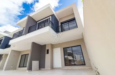Casa em condomínio fechado com 3 quartos à venda na rua cascavel, 999, boqueirão, curitiba, 107 m2 por r$ 765.000