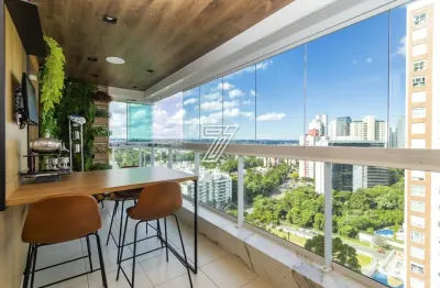 Apartamento com 3 quartos à venda na rua deputado heitor alencar furtado, 3600, ecoville, curitiba, 128 m2 por r$ 1.695.000