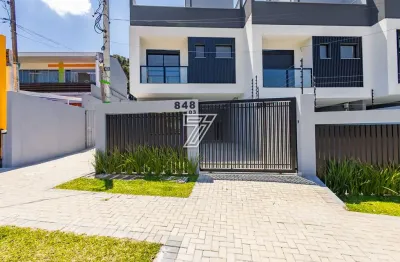 Casa em condomínio fechado com 4 quartos à venda na rua albano reis, 848, bom retiro, curitiba, 193 m2 por r$ 1.300.000