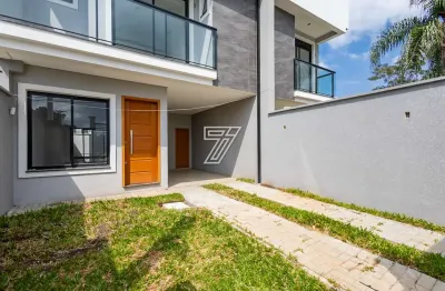 Casa em condomínio fechado com 3 quartos à venda na rua gerônimo muraro, 894, santa felicidade, curitiba, 137 m2 por r$ 840.000