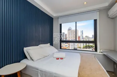 Kitnet / stúdio à venda na rua riachuelo, 110, centro, curitiba, 17 m2 por r$ 299.000