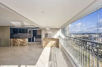 Apartamento com 3 quartos à venda na rua oscar borges de macedo ribas, 135, campo comprido, curitiba, 168 m2 por r$ 2.320.000